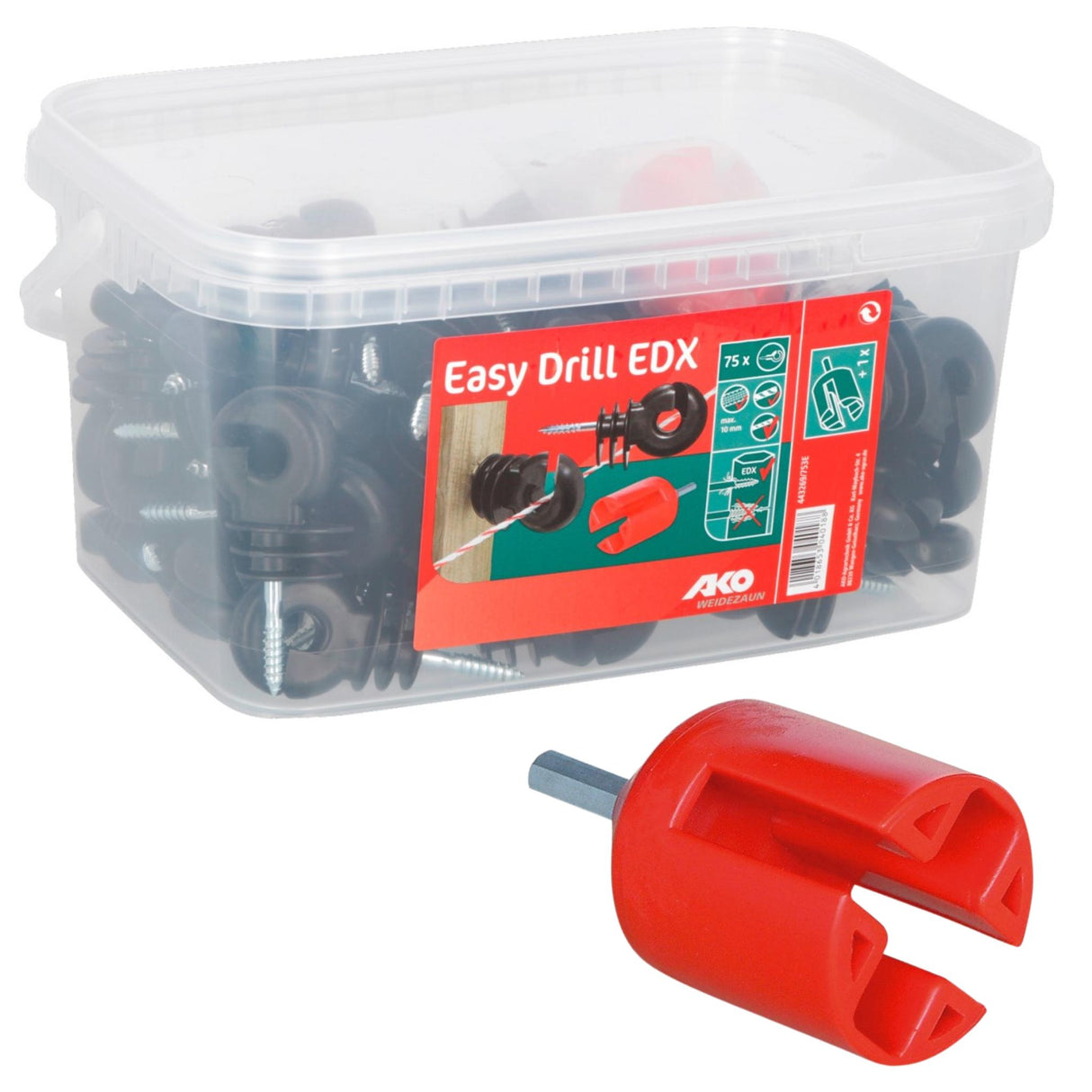 Rengaseristin Easy Drill - Pitkä tuki