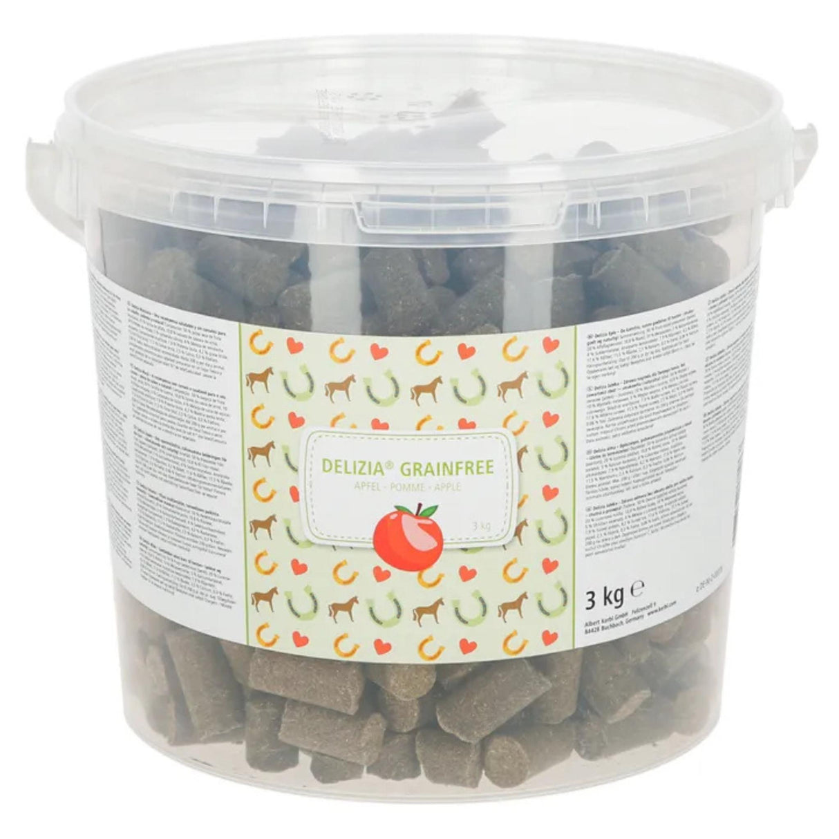 Delizia Hevosnamit Treat Cube Grainfree Apple, Viljaton