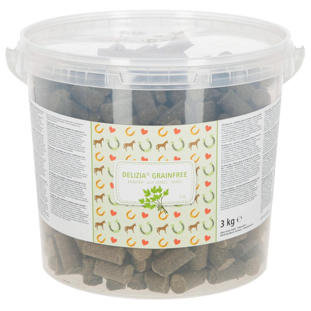 Delizia Hevosnamit Treat Cube Grainfree Herbs, Viljaton