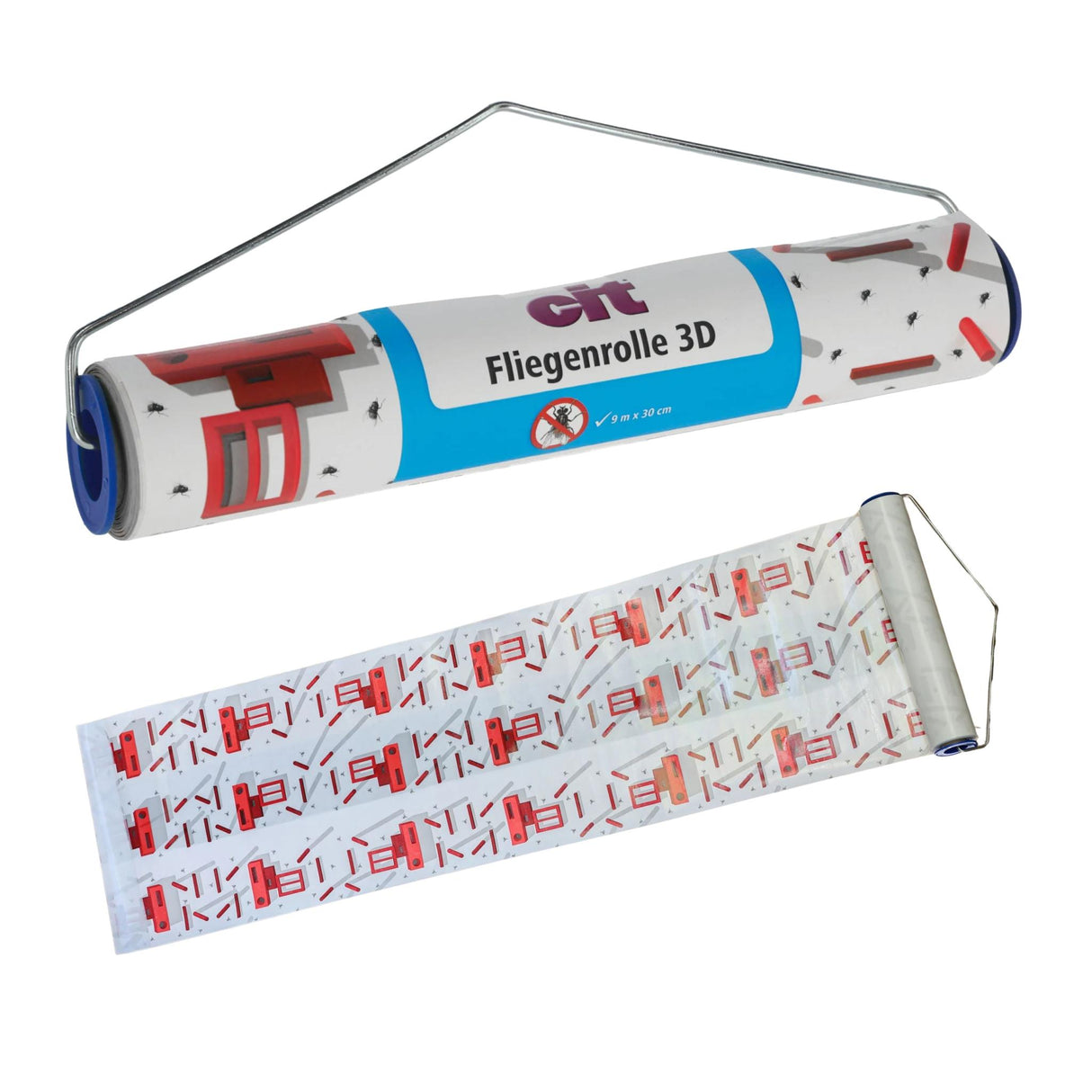 Kärpäspaperi 3D-Kuviointi