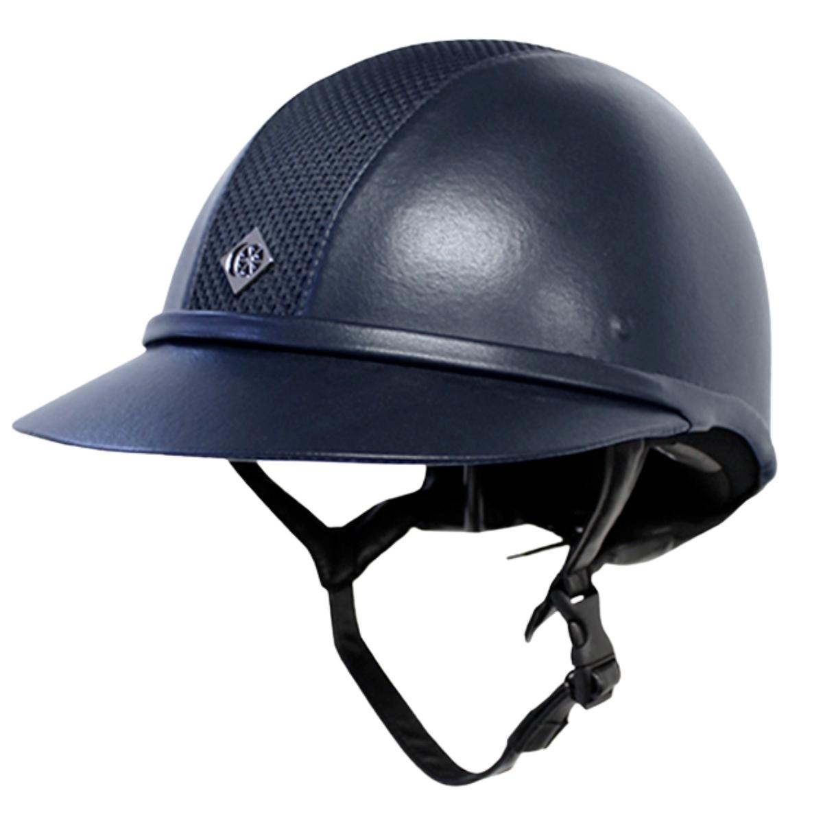 Ratsastuskypärä SP8 Plus Leather Look