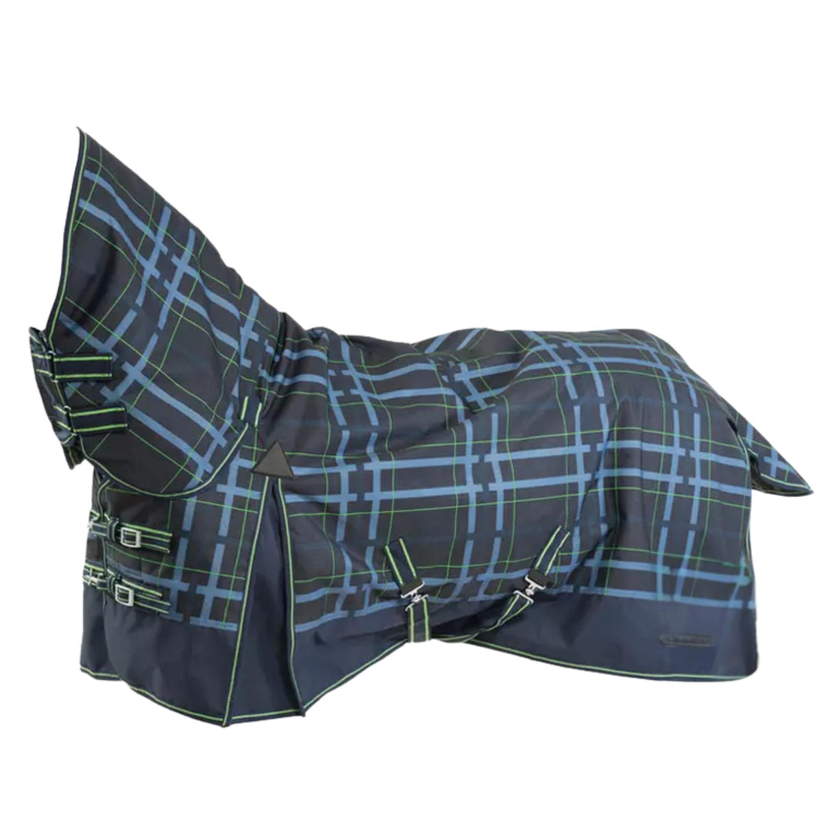 Ulkoloimi 150 g Full Neck Navy-Lime Check