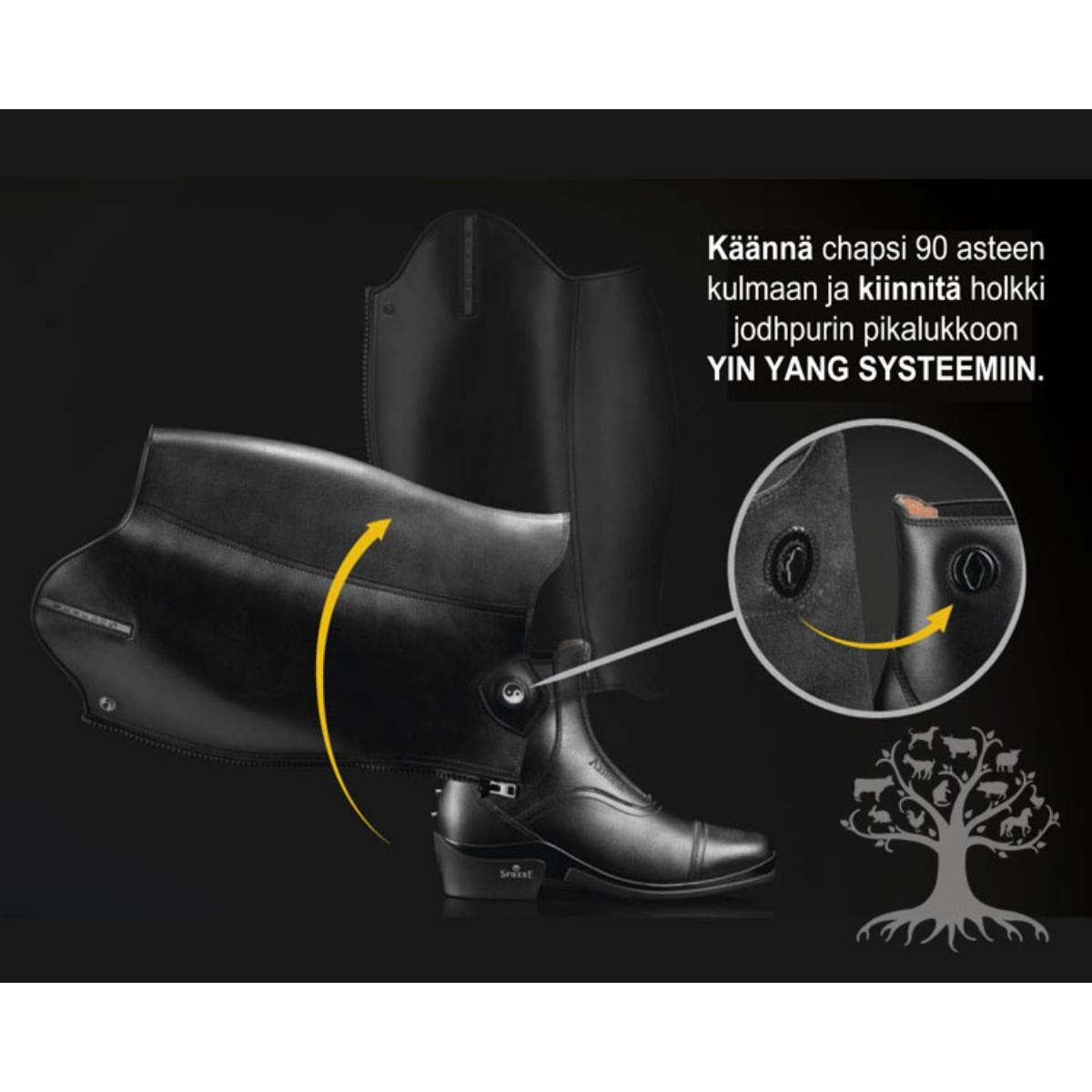 Veredus Accordo Chapsit Yin Yang -System