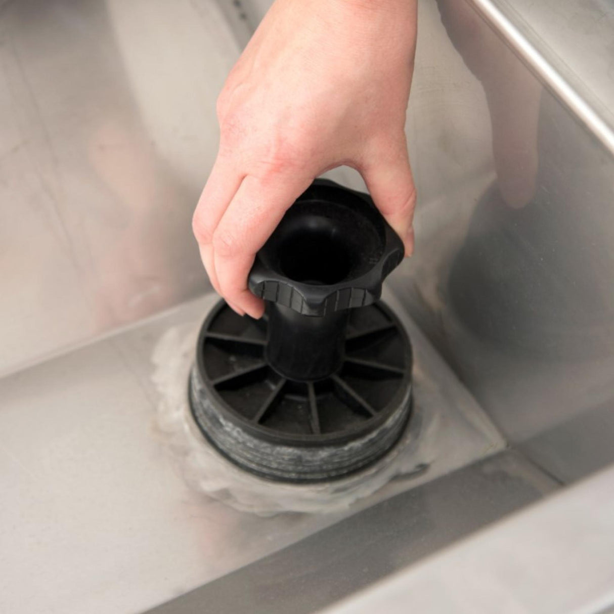 Juottokaukalo Quick-Draining RST 100cm, Seinäkannake