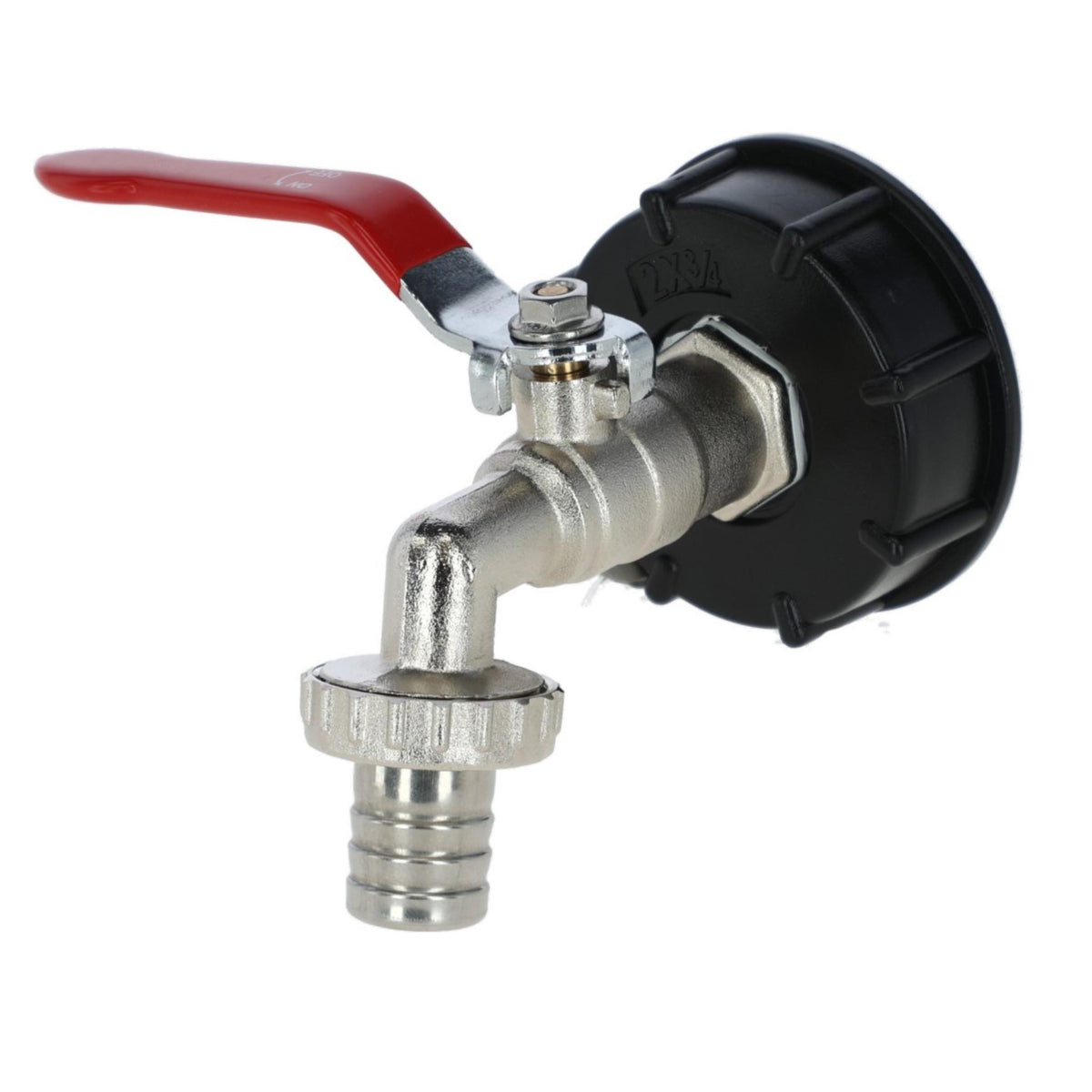 Ball Valve Hose Connection for IBC Container