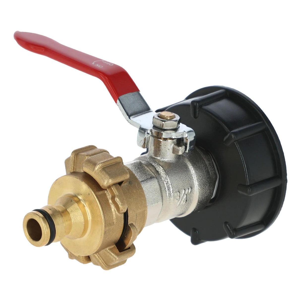 Ball Valve GEKA Coupling for IBC Container