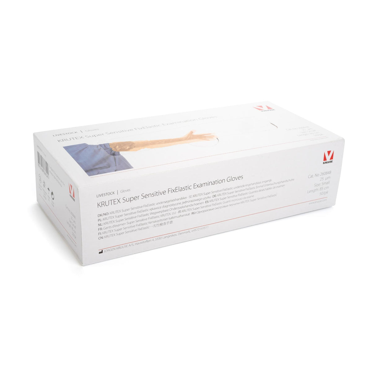 Tutkimuskäsineet Super Sensitive FixElastic Small 50 kpl