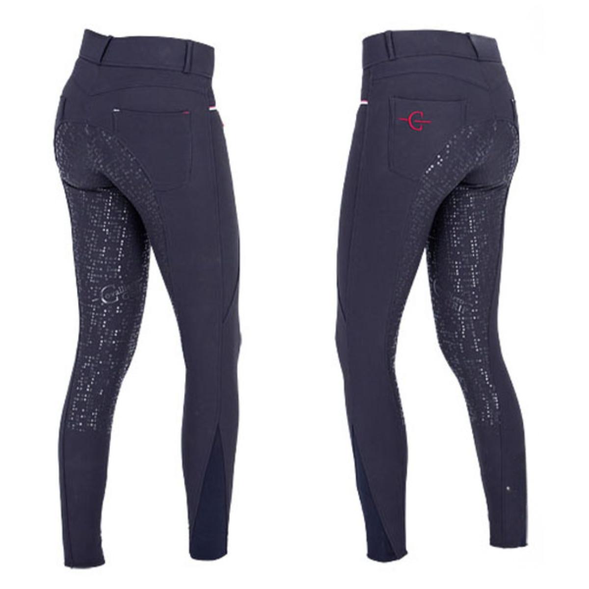 Ratsastushousut Full Grip Laura Darkblue