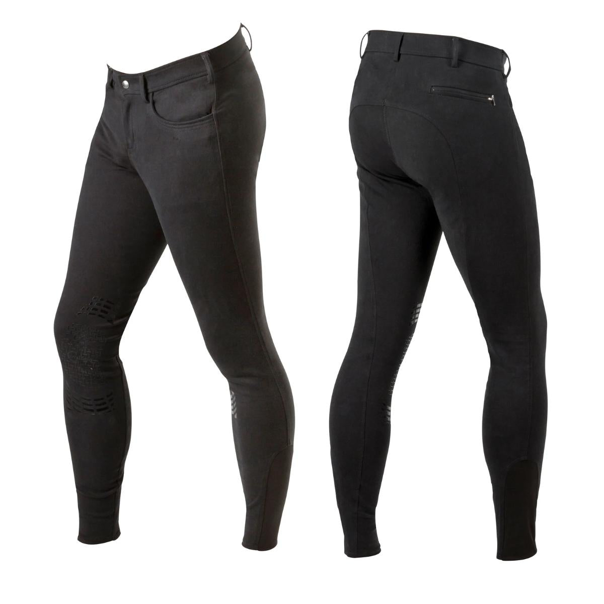 Miesten Ratsastushousut Basic Men Black