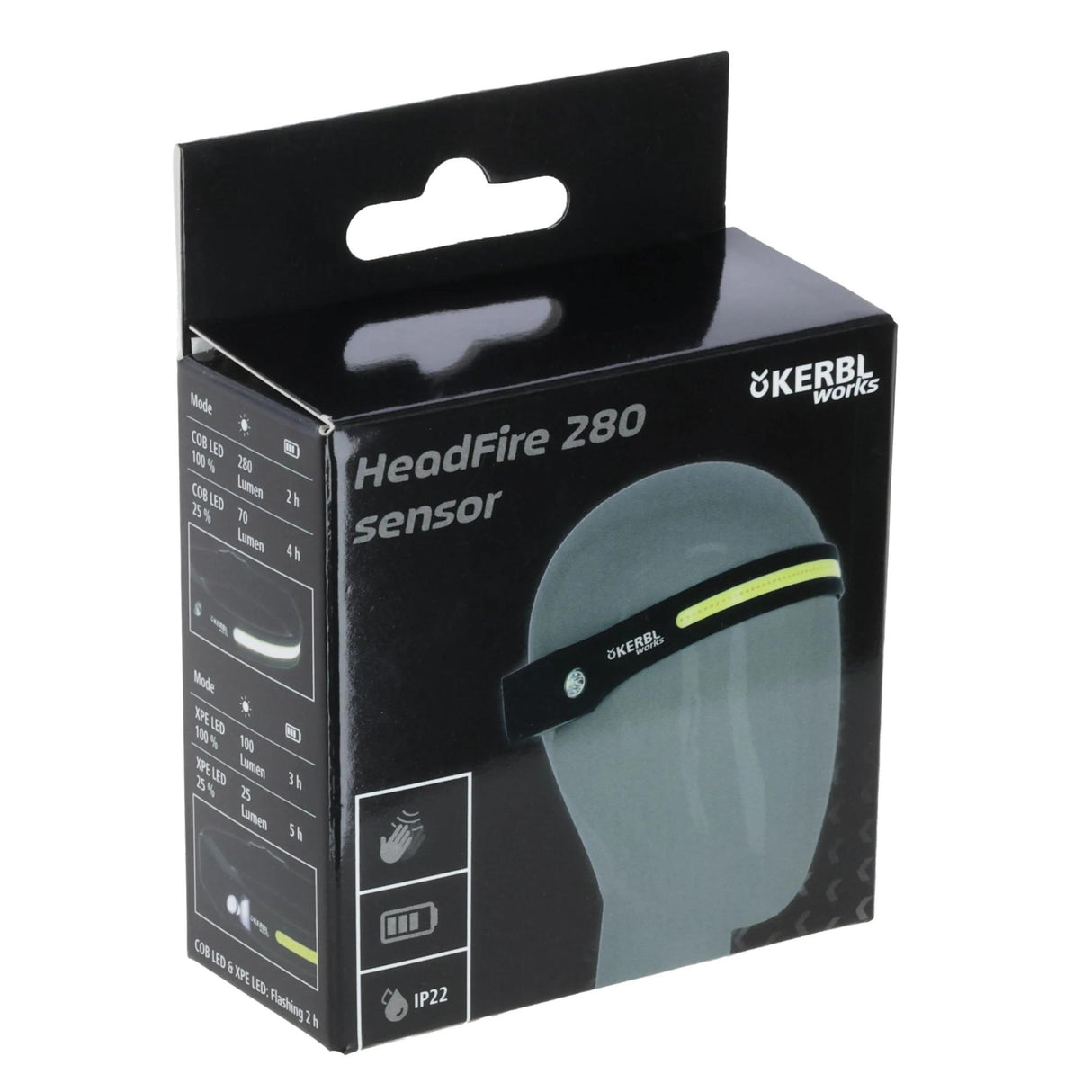 Otsalamppu LED HeadFire 280 Sensor