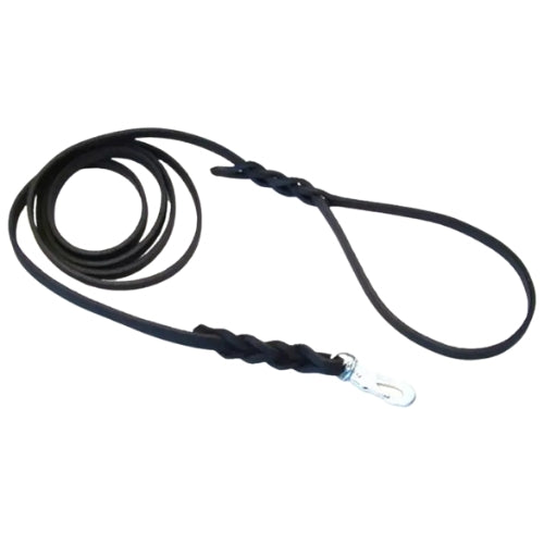 Nahkatalutin Black 6mm x 120cm