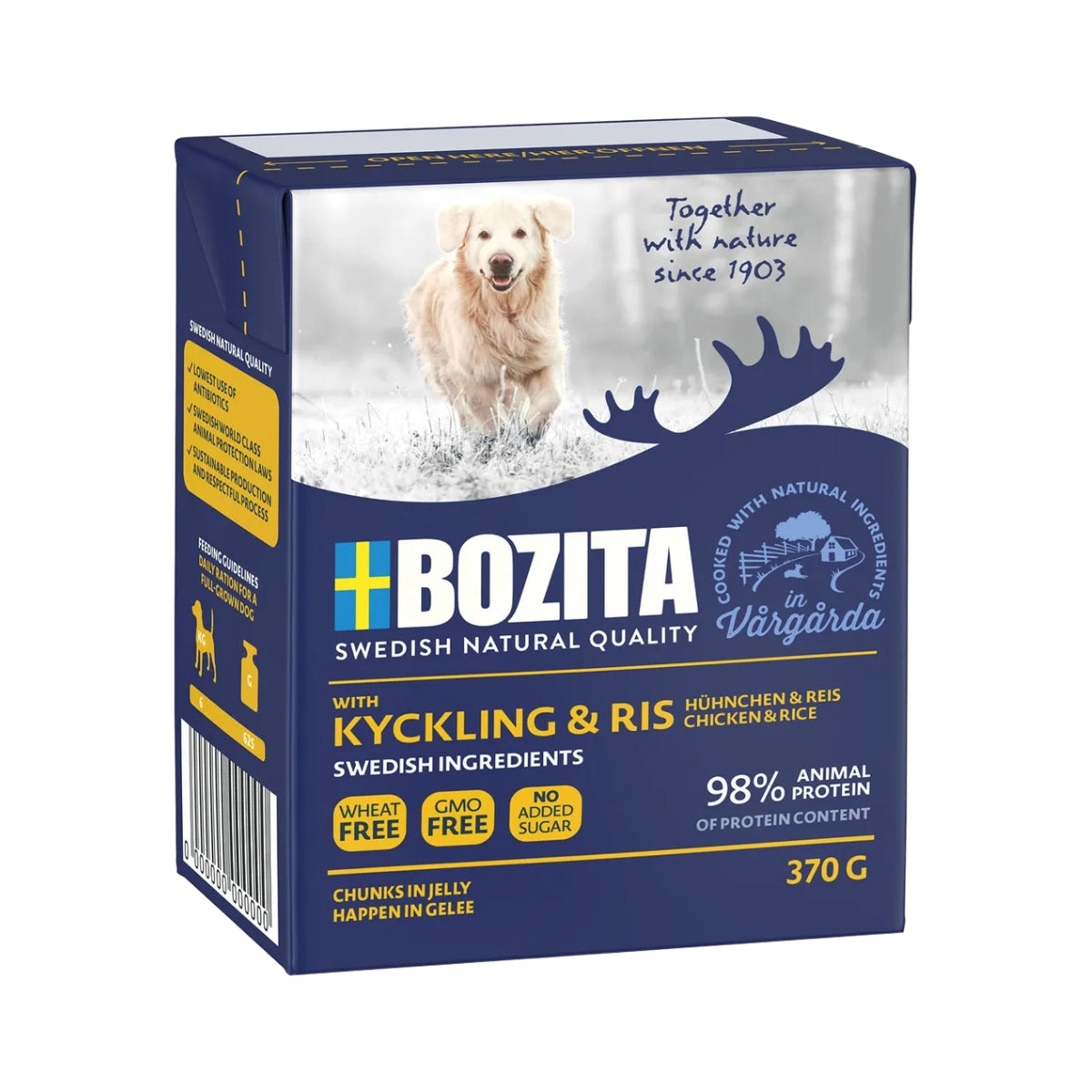 Paloja Hyytelössä Kana & Riisi 370g