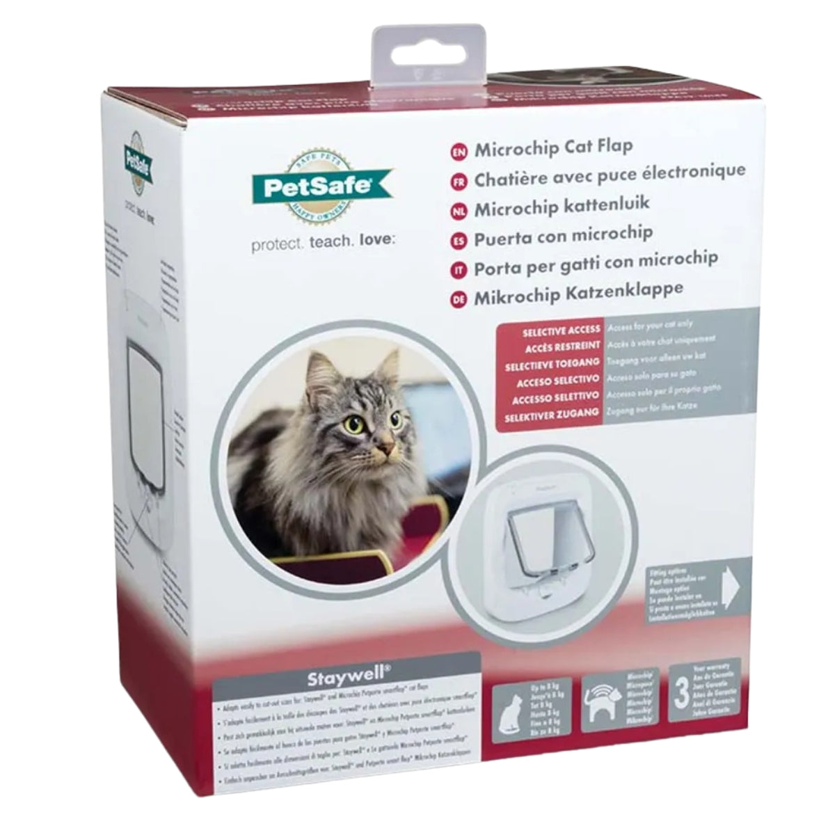 Kissaluukku Microchip