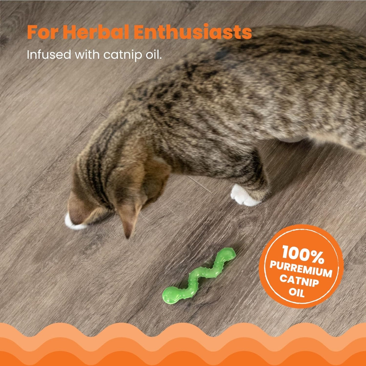Kissanlelu OrkaKat Wiggle Worm