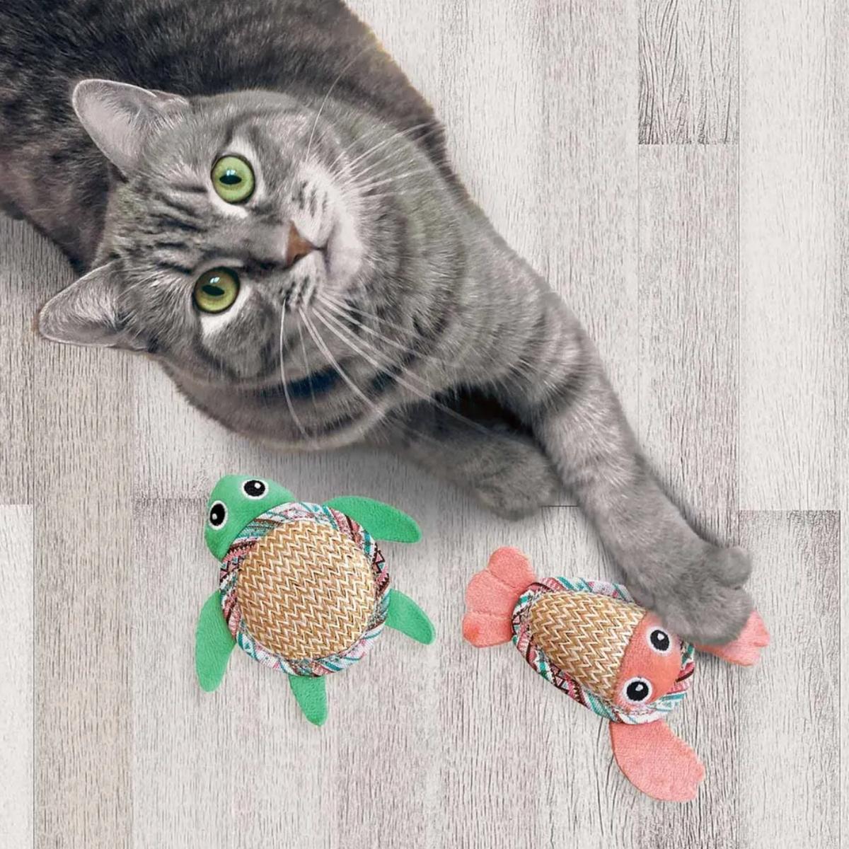 Cat Toy Tropics Pals 2-pack