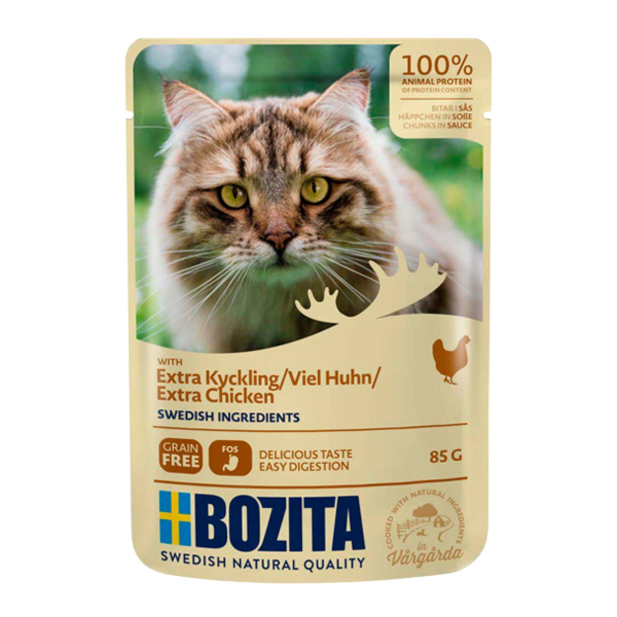 Märkäruoka Kanaa Kastikkeessa 85g