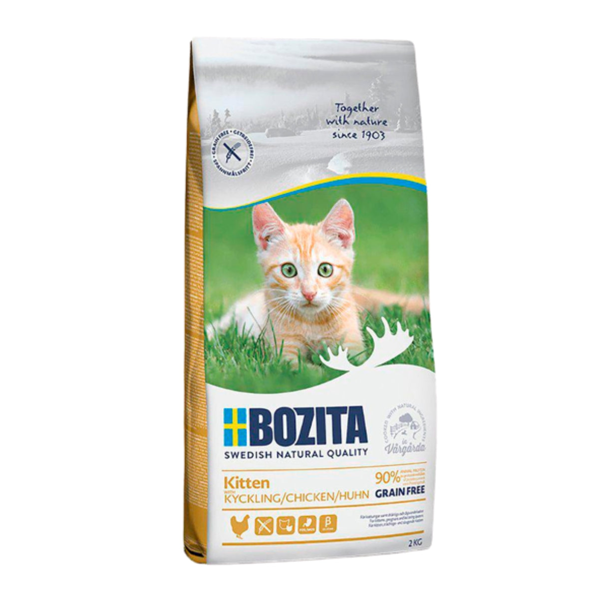 Kuivaruoka Kitten Chicken Viljaton 2kg