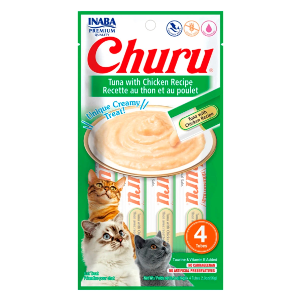 Kissanherkku Churu Puree Tonnikala ja Kana