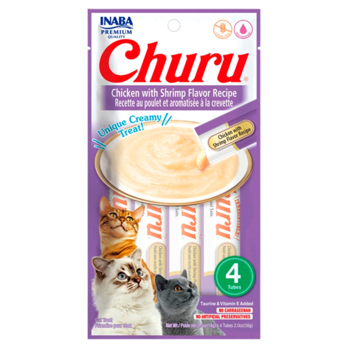 Kissanherkku Churu Puree Kana ja Katkarapu