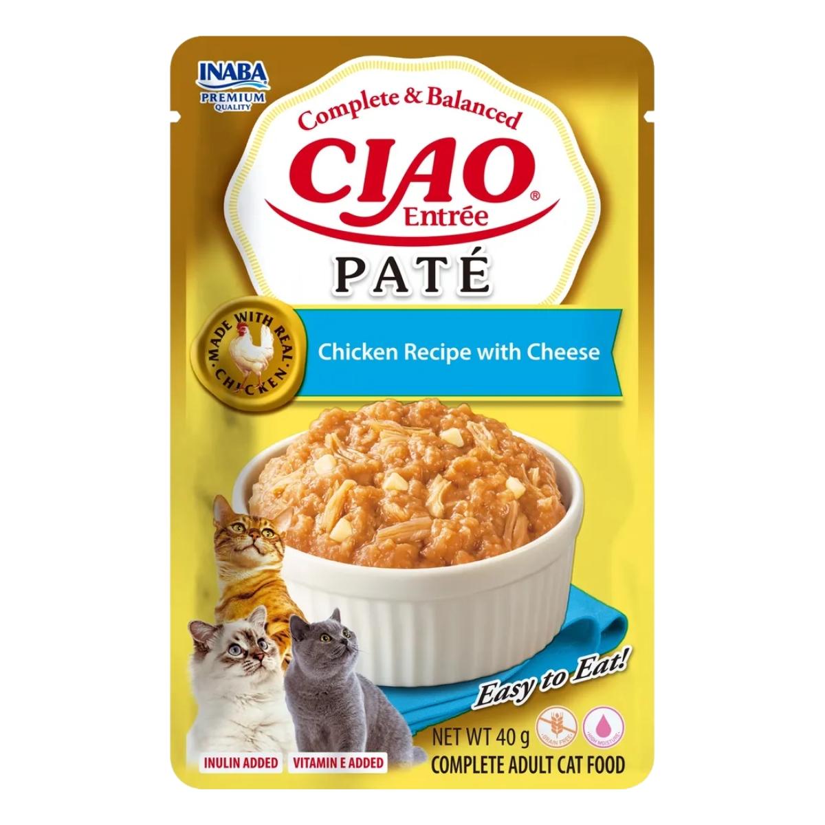 Märkäruoka Ciao Entrée Paté Kana & Juusto 40g