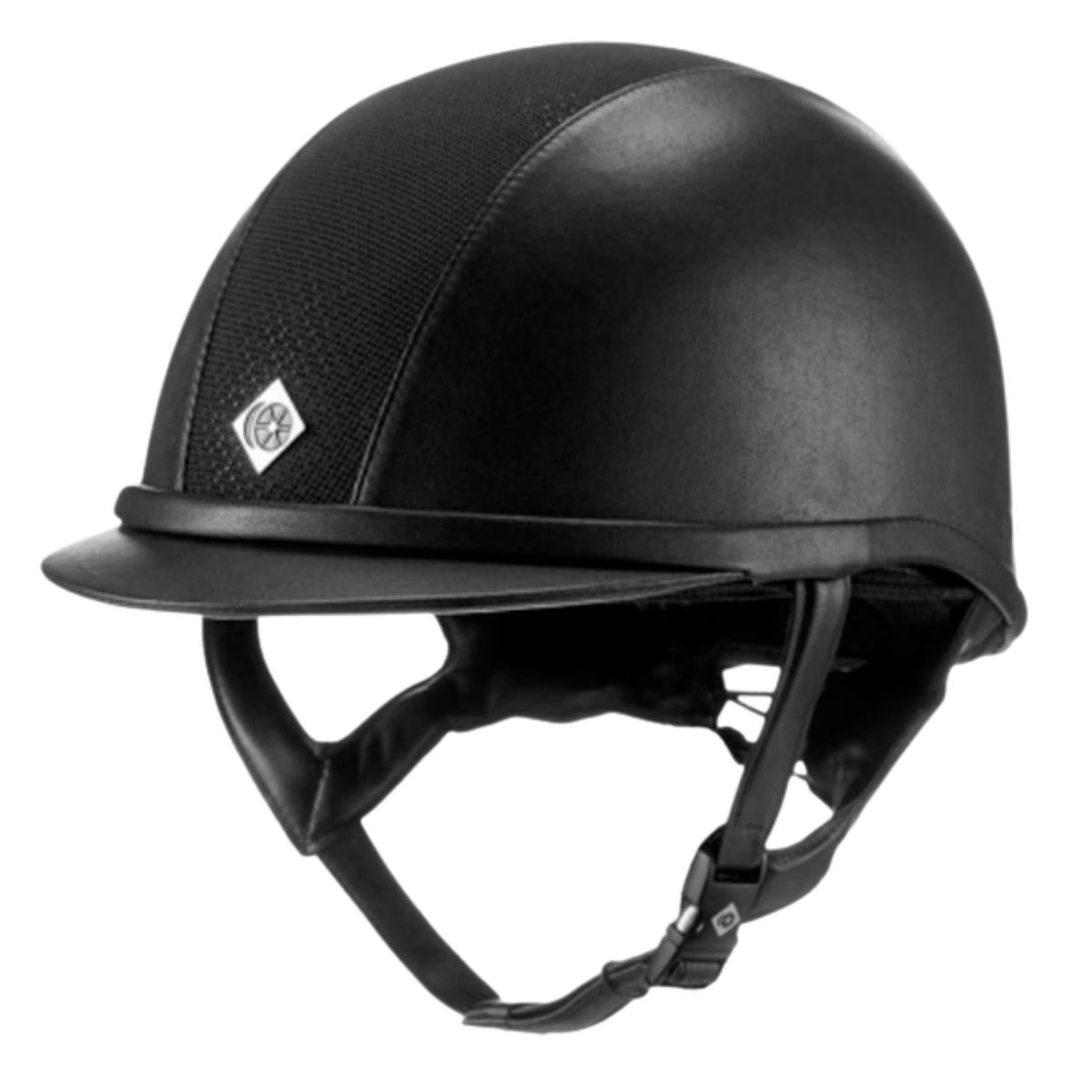 Ratsastuskypärä V8 Leather Look