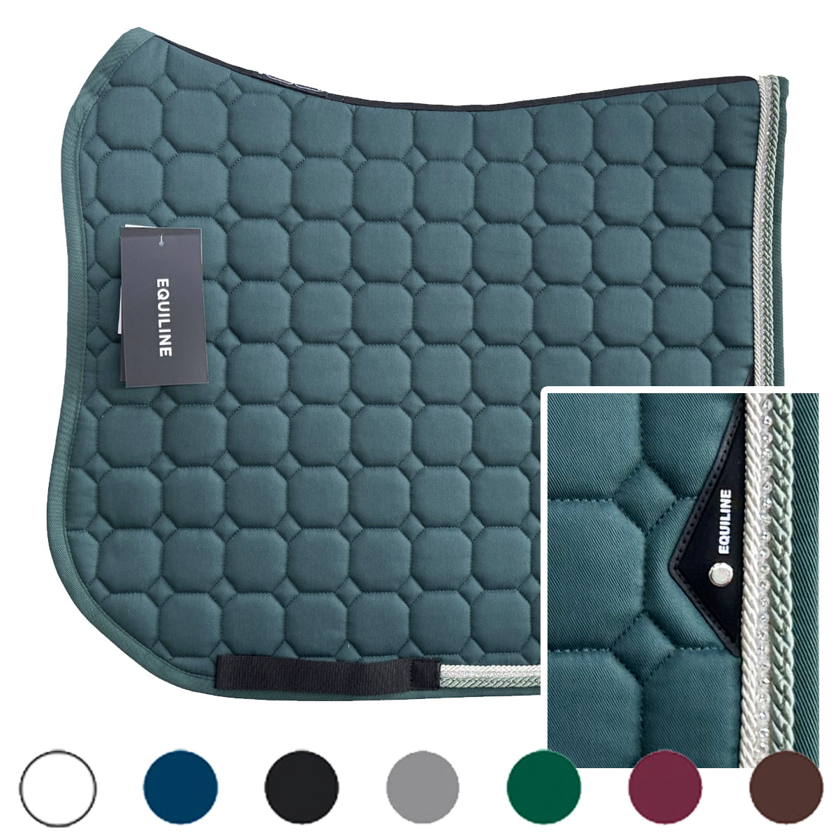 Saddle Pad Octagon Piping 72+S005+312