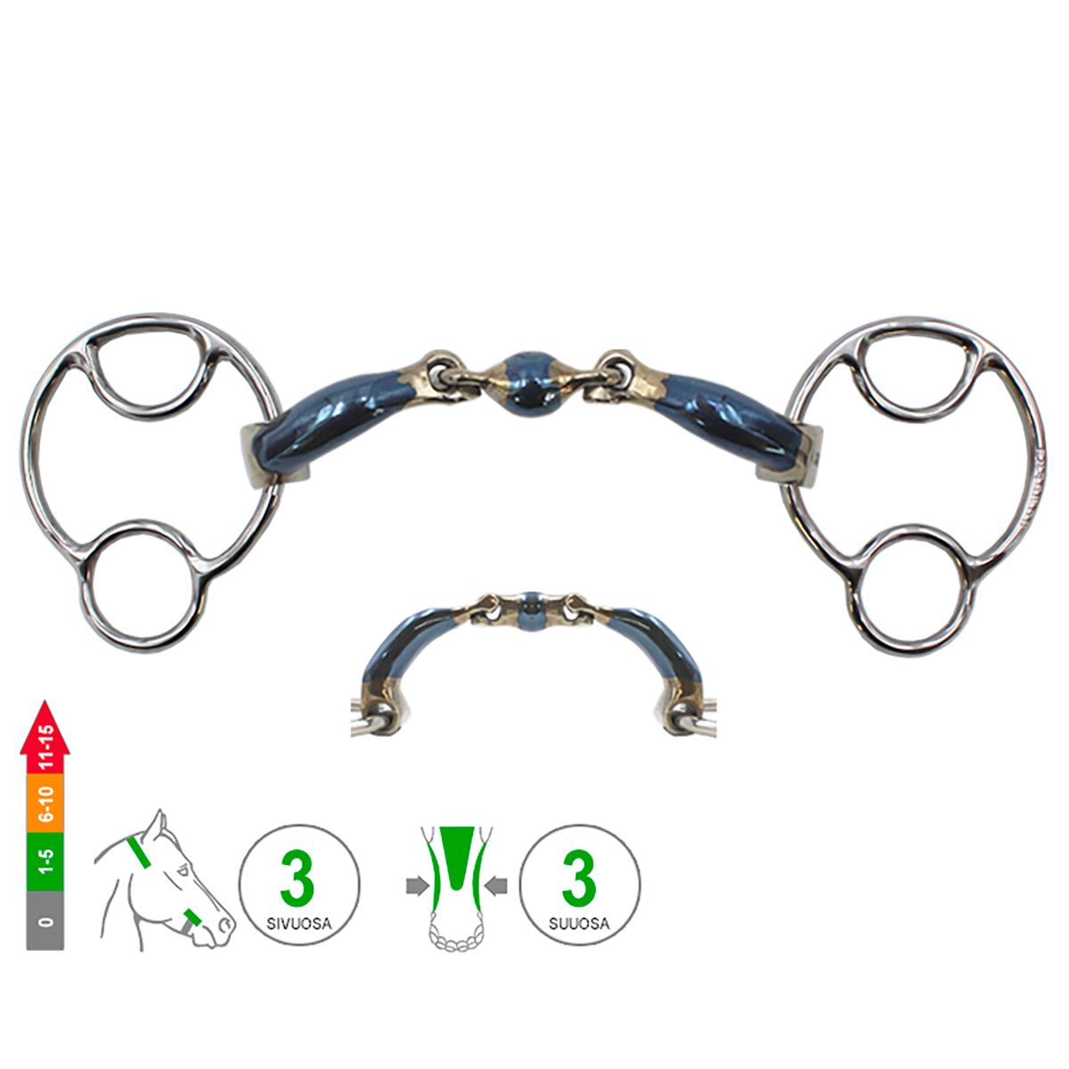 2½ -Ring Miia Elliptical Ultra Comfy Lock Up