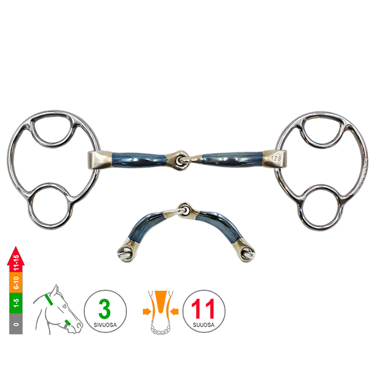 2½ -Ring Miia Snaffle