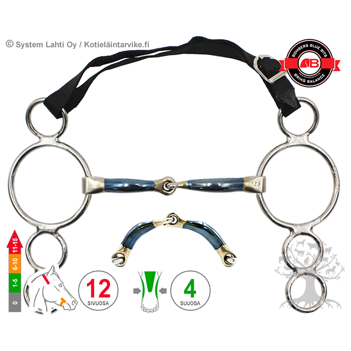 4 -Ring Snaffle Lock Up