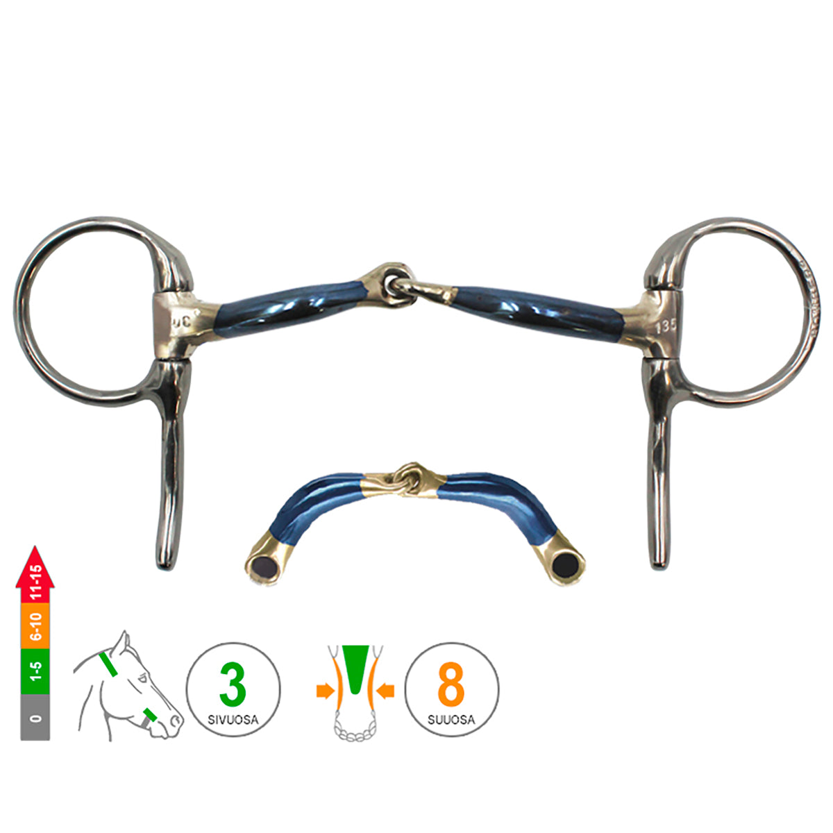 Half Spoon Snaffle Ultra Comfy