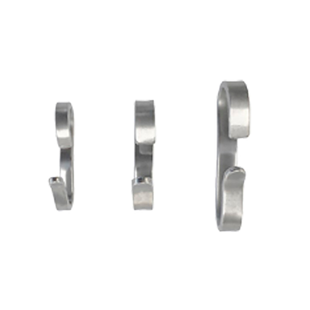 Kankiketjun Koukut Curb Chain Hooks