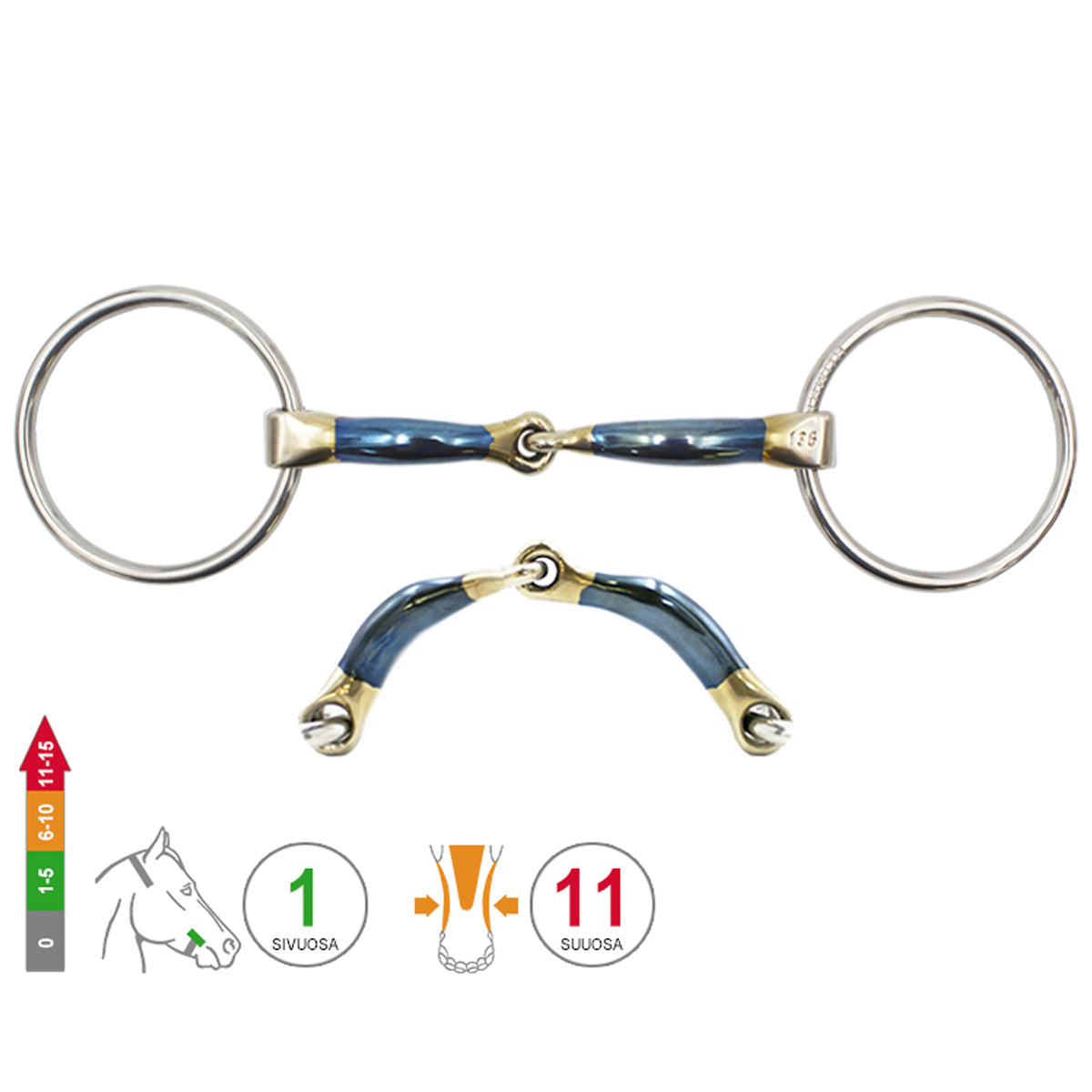 Bridoon Loose Ring Snaffle