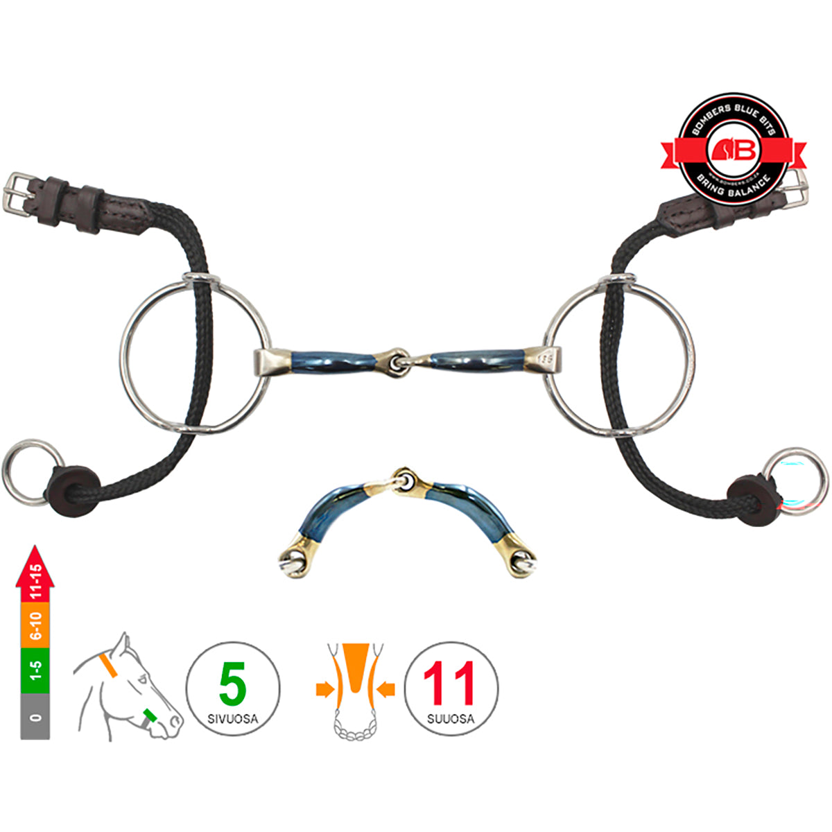 Medium Ring Gag Snaffle