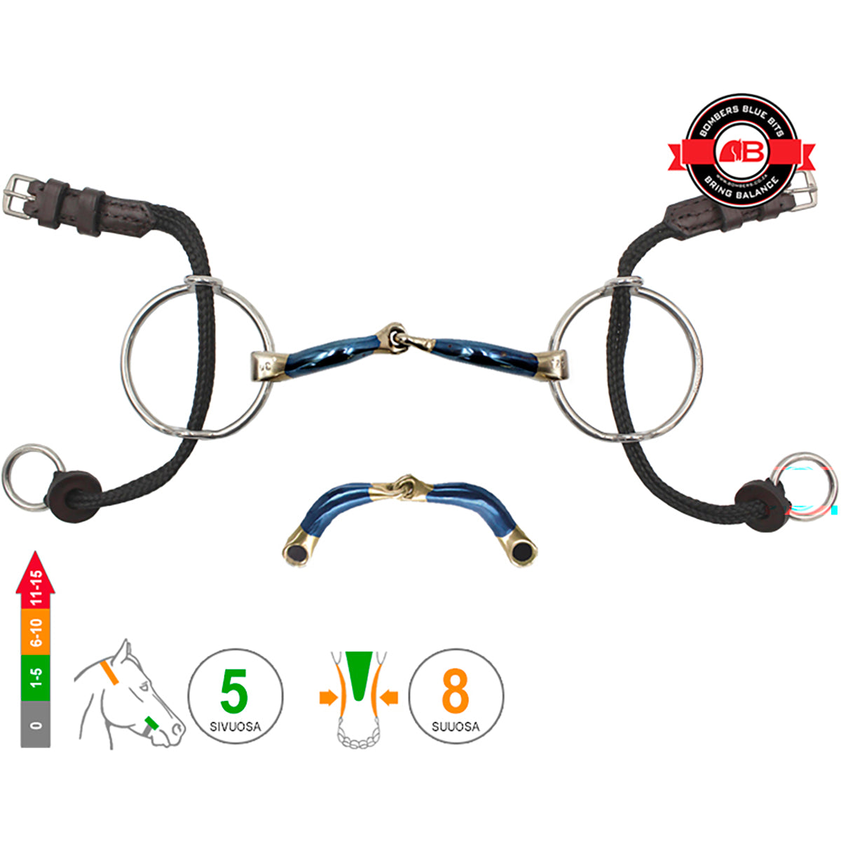 Medium Ring Gag Snaffle Ultra Comfy