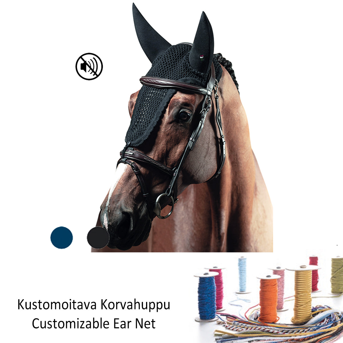 Kustomoitava Korvahuppu Soundless Ruben