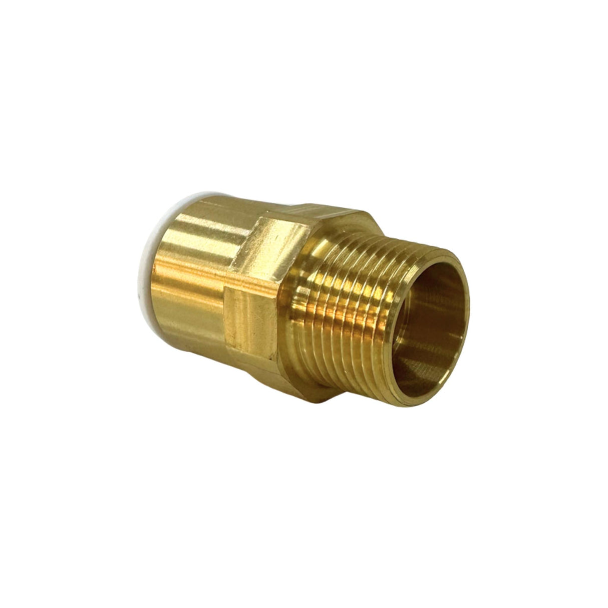 Lähtöliitin 15mm - 1/2"ulkokierre messinki