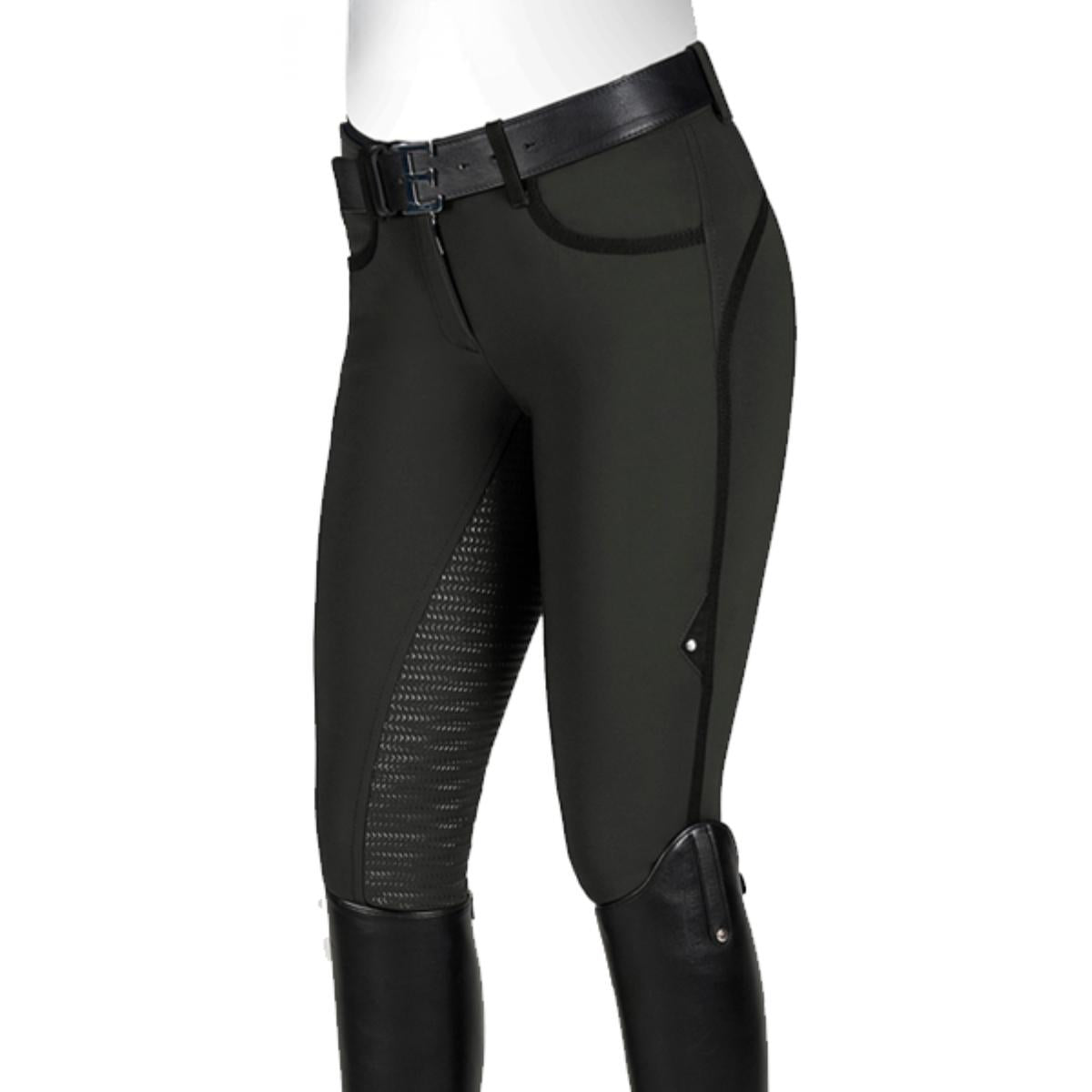 Naisten Ratsastushousut Limited Softshell Full Grip Vania