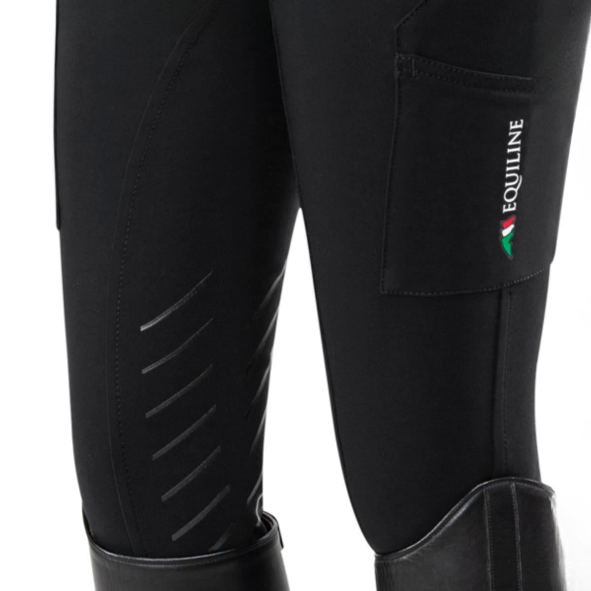 Naisten Ratsastushousut Limited B-Move Knee Grip Flash