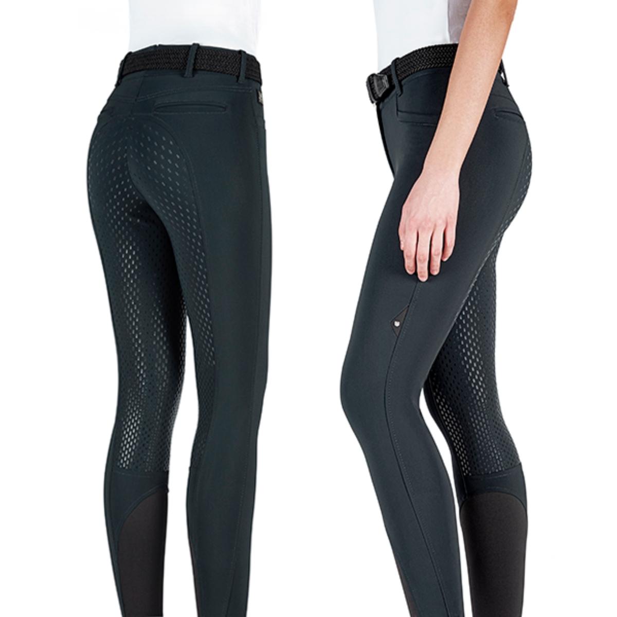 Naisten Ratsastushousut General B-Move Full Grip High Waist Adellek