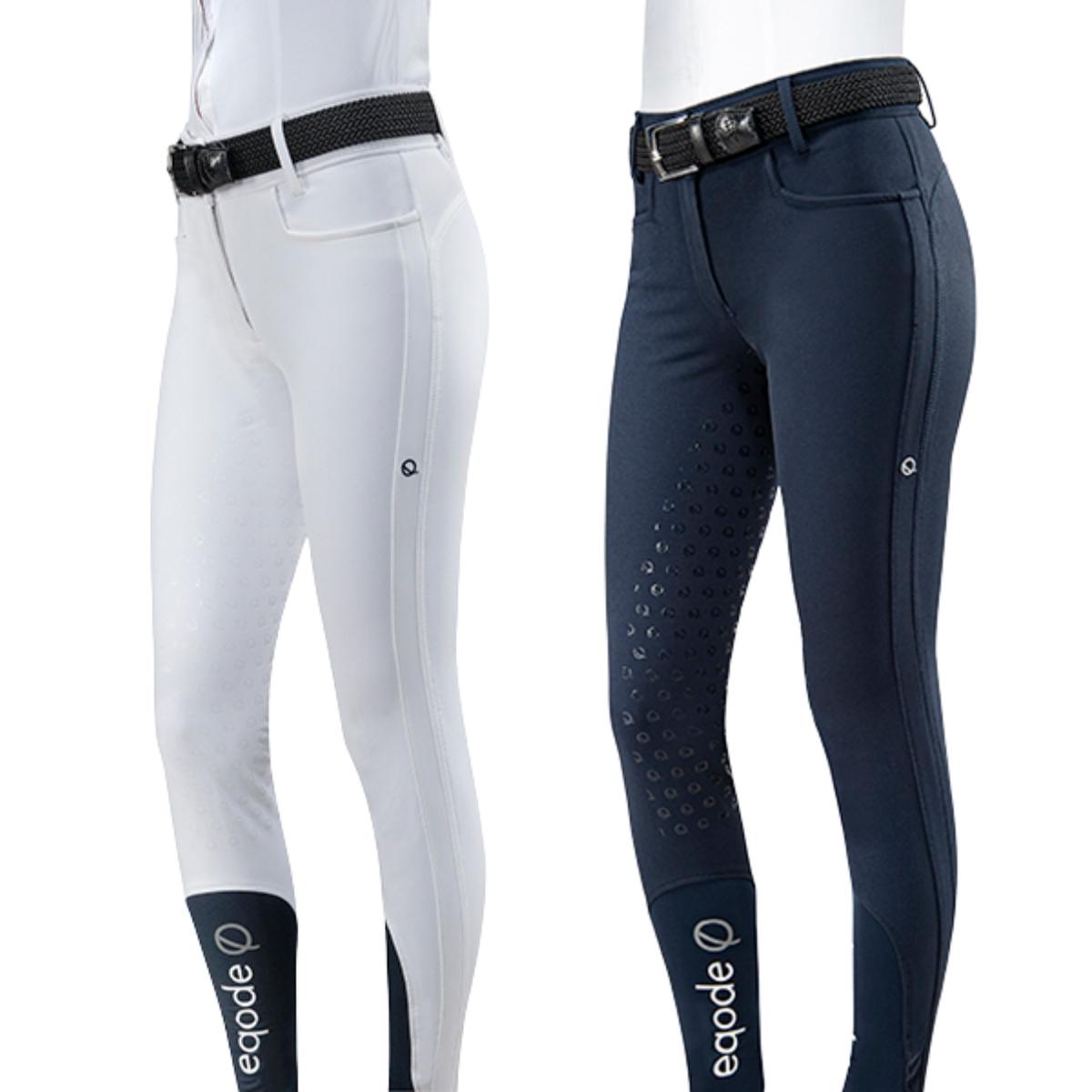Naisten Ratsastushousut Full Grip High Waist