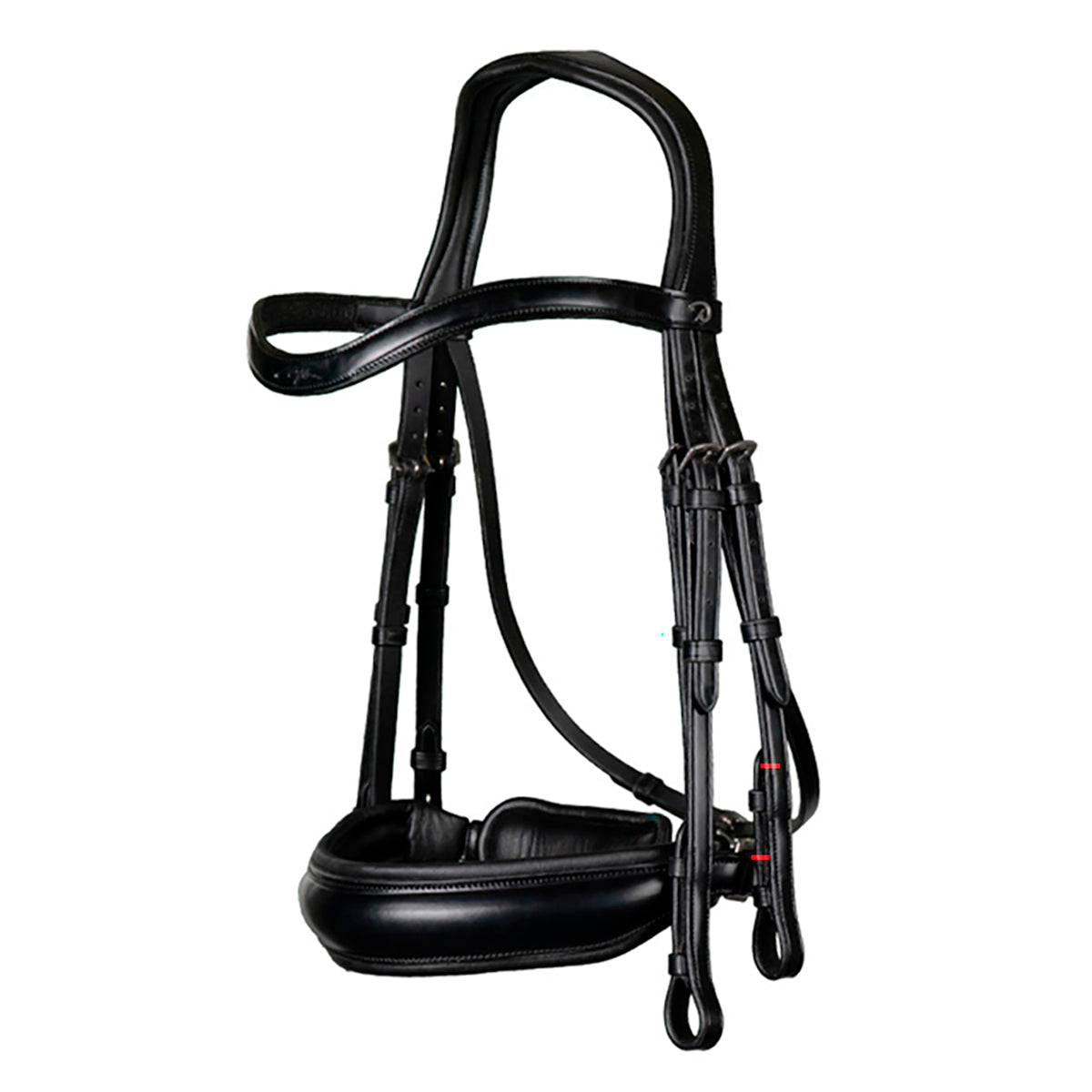 Double Bridle Large Crank Matte Noseband Dressage Collections