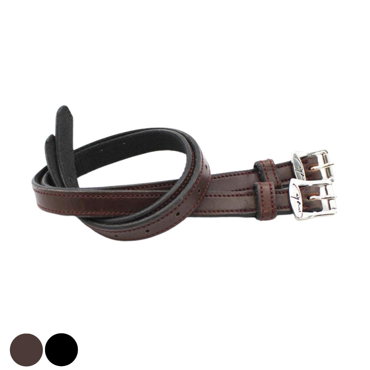 Kannusremmit Leather