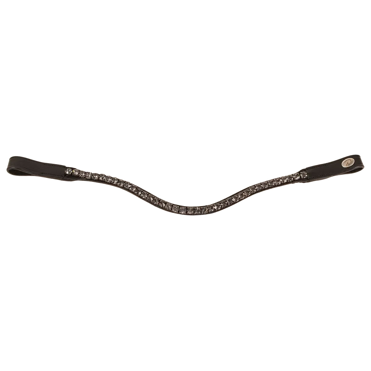 Browband V-Shaped Swarovski Crystals Dressage Soft Collection
