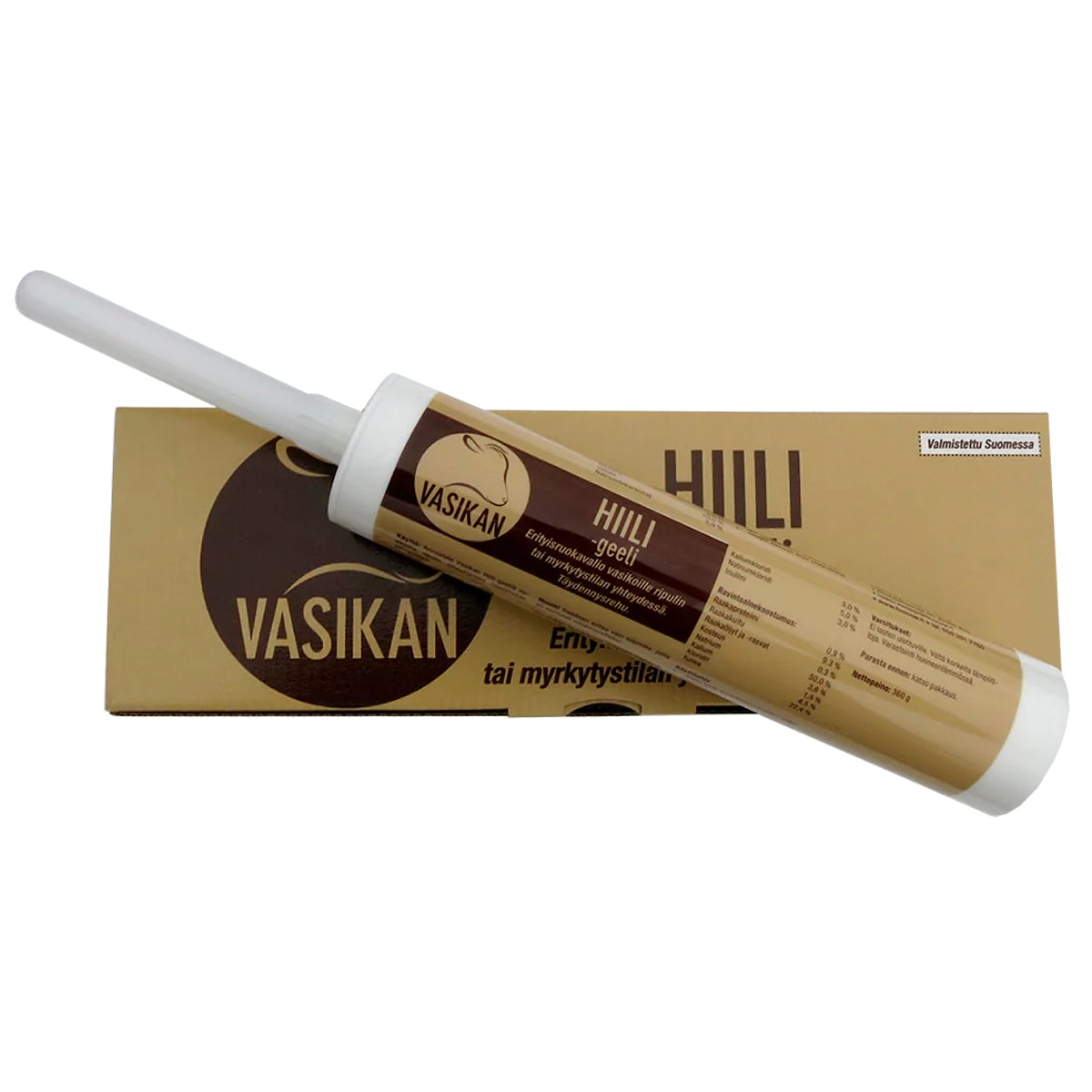 Vasikan Hiili-geeli 4x360g