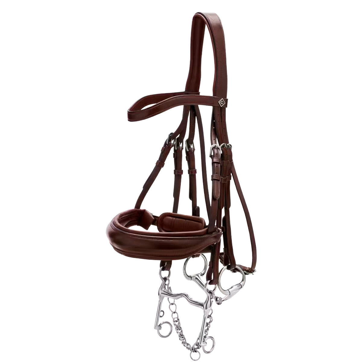 Double Bridle Matte Large Crank Noseband Working Collections