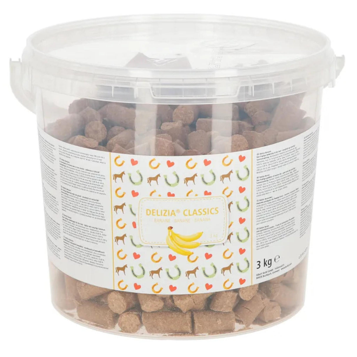 Delizia Hevosnamit Treat Cube Classic Banana