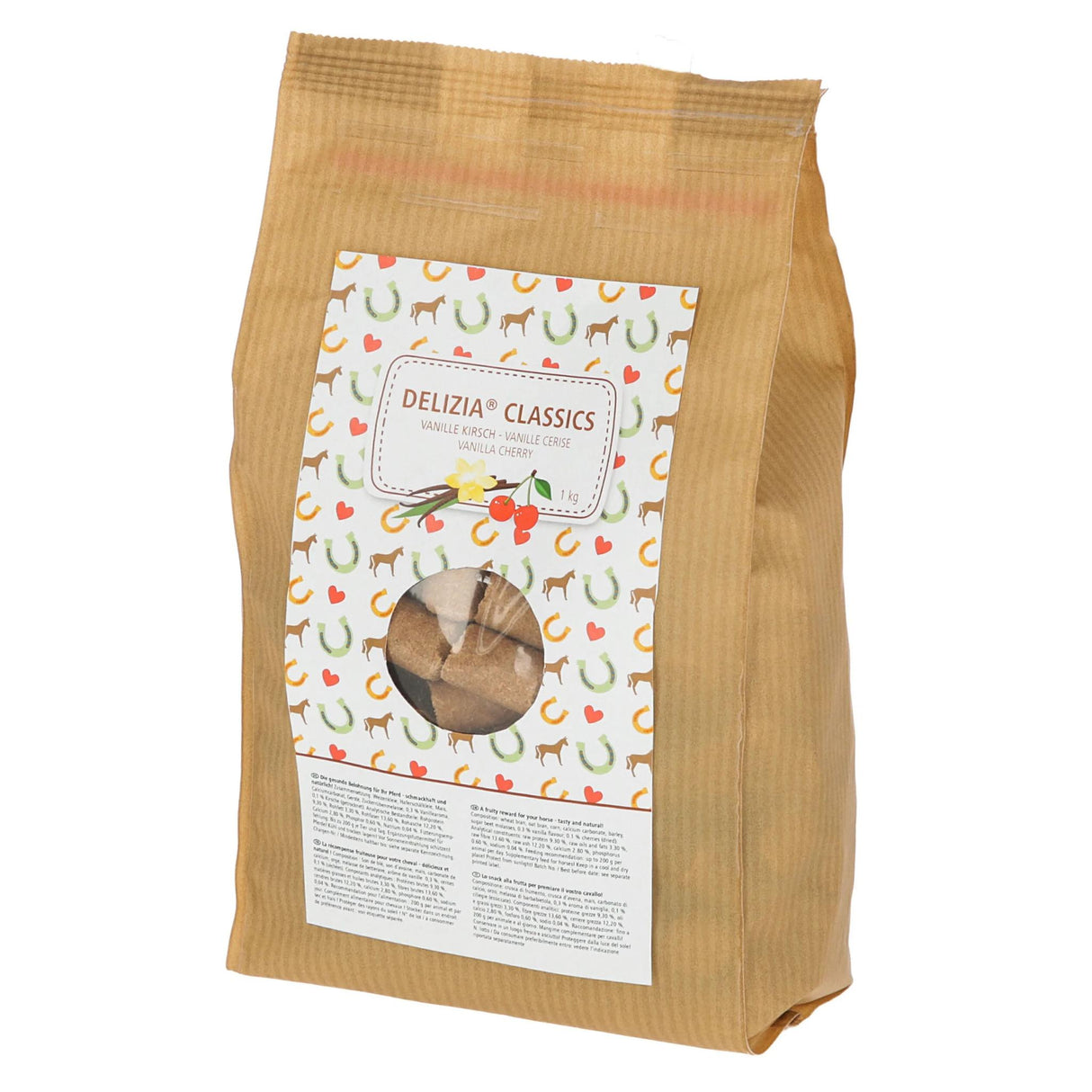Delizia Hevosnamit Treat Cube Classic Cherry Vanilla