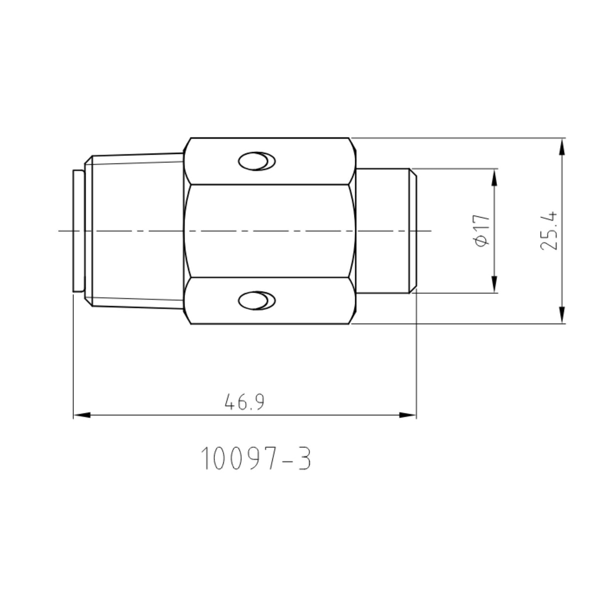 Spraynippa Holes 1/2" Uk