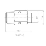 Spraynippa Holes 1/2" Uk