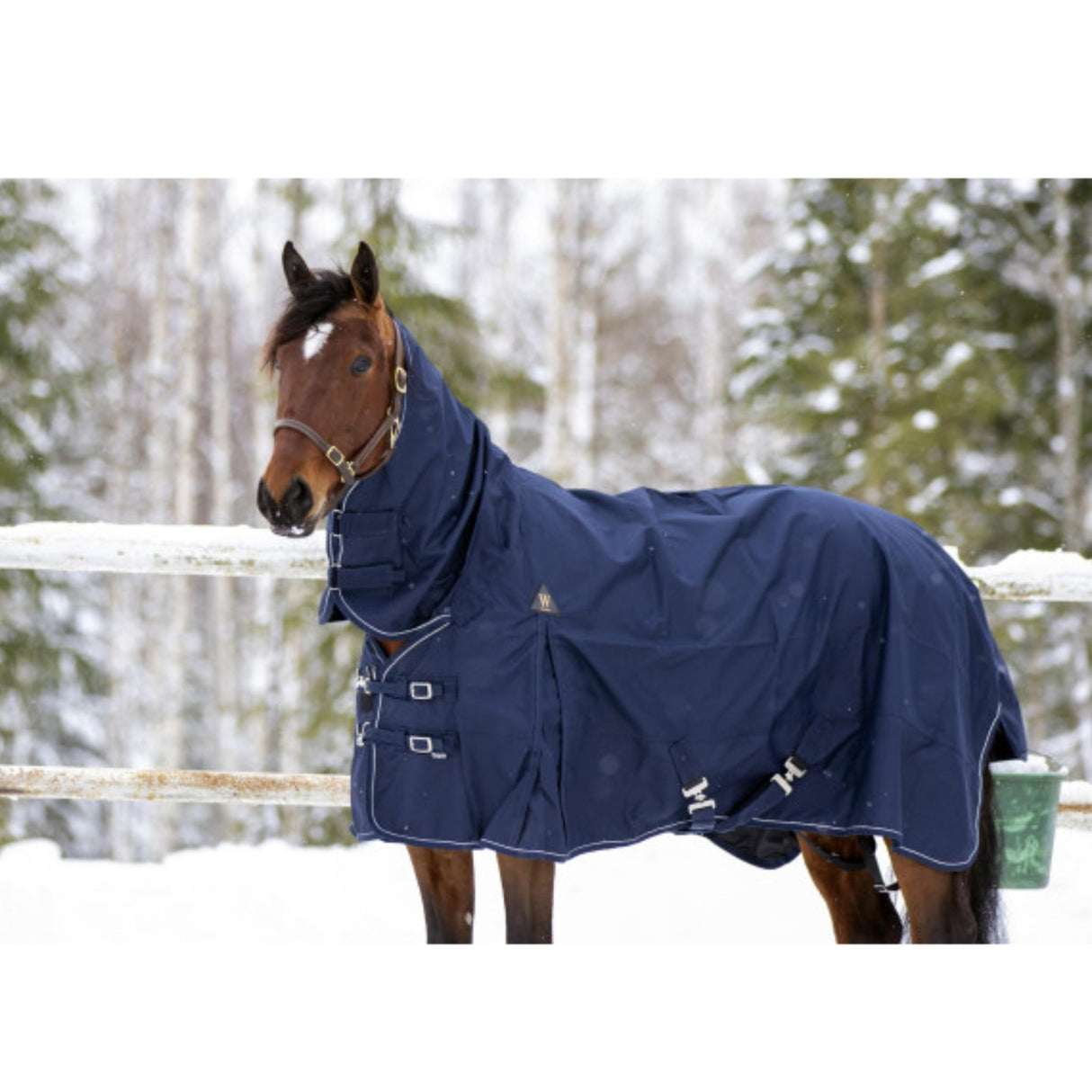 Sadeloimi Full Neck Navy Blue